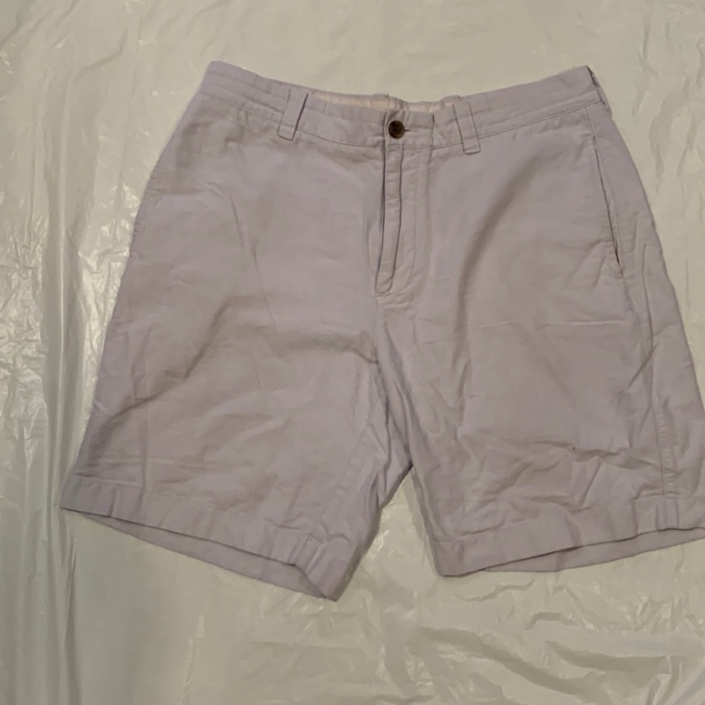 J. Crew Grey Men’s Flat Front Shorts Size 33”